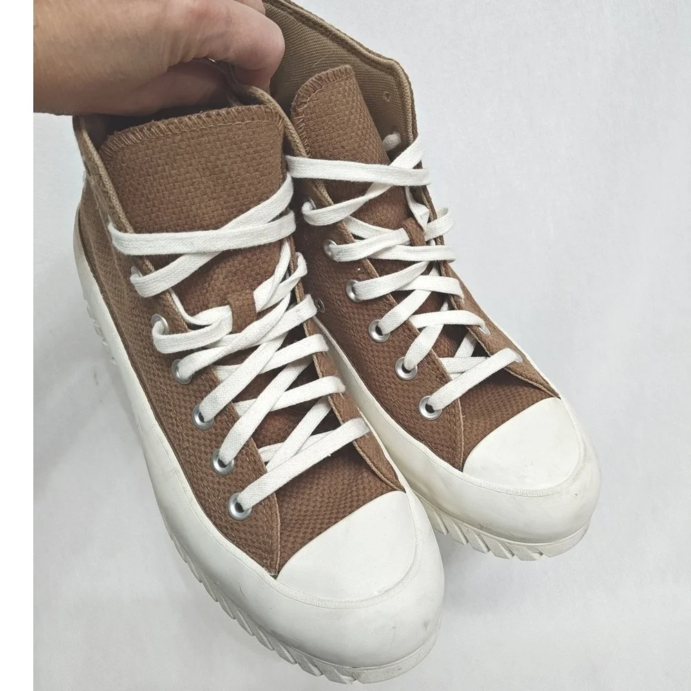 Converse‎ Chuck Taylor All Star Lugged Platform 2.0 Lace Up High Sneaker 10.5 - Picture 6 of 12